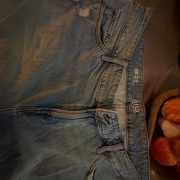 a.n.a Women’s Plus Wide Leg High Rise Jean - Picture 3 of 9